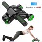 Procircle 2Pcs Ab Four-Wheeled Roller Abdominal Exercise Wheel For Core Strength