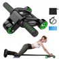 Procircle 2Pcs Ab Four-Wheeled Roller Abdominal Exercise Wheel For Core Strength