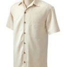 Mens Bahama Shirt - Stone