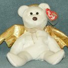 TY Beanie Baby Halo II Angel Bear 2000 Retired Free Shipping