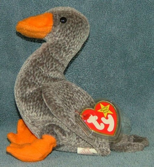 TY Beanie Baby Honks the Goose 1999 Retired Free Shipping