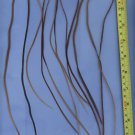 Salon Feather Hair Extensions Grizzly Natural Brown Genetics PkG