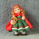 Hallmark Little Red Riding Hood Ornament 1991