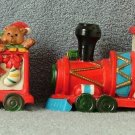 Midwest Bisque Train Car Santa Express Set of 4