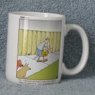 Far Side Vintage 2002 dog and mail man coffee cup