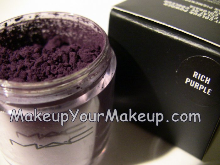 Rich Purple MAC Pigment Sample