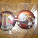 Giratina and Heatran Can Badge Set