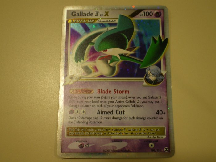 Holo Gallade E4 Lv. X Rising Rivals 106/111