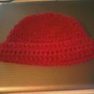 Hat with brim turned up H1