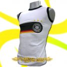 GERMANY WHITE GERMAN SLEEVELESS COOL T-SHIRT SOCCER Size M / L24