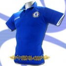 CHELSEA BLUE FOOTBALL COOL POLO T-SHIRT SOCCER Size M / K47