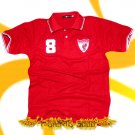 LIVERPOOL RED SOCCER POLO T-SHIRT FOOTBALL Size M / G42