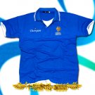 FRANCE BLUE SOCCER POLO T-SHIRT FOOTBALL Size L / G50