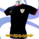 LIVERPOOL GOLD DARK BLUE FOOTBALL T-SHIRT SOCCER Size M / i35
