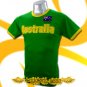 AUSTRALIA GREEN FOOTBALL TEE T-SHIRT SOCCER Size M / E13