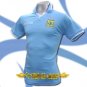 ARGENTINA BLUE FOOTBALL V NECK POLO T-SHIRT SOCCER Size M / J29