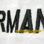 GERMANY WHITE GERMAN V NECK POLO T-SHIRT SOCCER Size M / J33