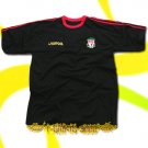 LIVERPOOL BLACK FOOTBALL T-SHIRT SOCCER Size XL / K65