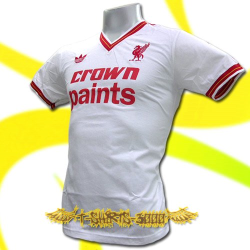 liverpool white crown paints shirt