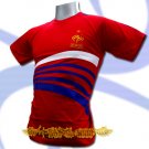 FRANCE RED FOOTBALL COOL T-SHIRT SOCCER Size L / L76