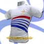 FRANCE WHITE FOOTBALL COOL T-SHIRT SOCCER Size L / L77
