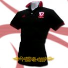 LIVERPOOL BLACK POLO FOOTBALL T-SHIRT SOCCER Size L / M24