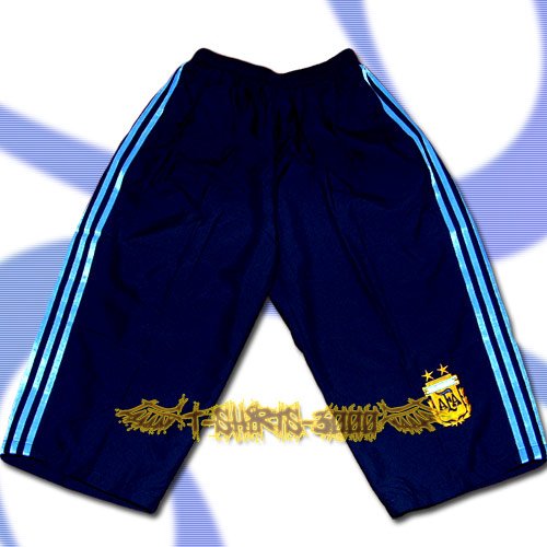 ARGENTINA DARK BLUE FOOTBALL COOL SHORTS SOCCER / H28