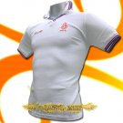 HOLLAND NETHERLANDS WHITE POLO T-SHIRT SOCCER Size M / M56