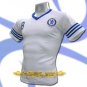 CHELSEA WHITE SOCCER TEE V NECK T SHIRT FOOTBALL Size M / K00