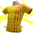 LIVERPOOL YELLOW #8 FOOTBALL T SHIRT TEE SOCCER Size M / K88