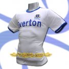 EVERTON WHITE SOCCER TEE T SHIRT FOOTBALL Size M / L47
