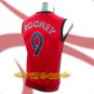 ENGLAND RED SLEEVELESS SOCCER T SHIRT FOOTBALL Size M / B13