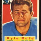 Kyle Rote Halfback 1956 Topps Football # 29 New York Giants