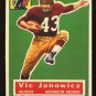 1956 Topps Football # 13 Vic Janowicz Washington Redskins