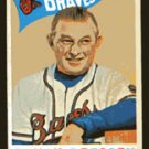 Chuck Dressen 1960 Topps Baseball # 213 Milwaukee Braves