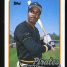 Barry Bonds, 1989 Topps Baseball # 620, Pirates