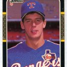 Kevin Brown Rookie 1987 Donruss # 627 Rangers Pitcher