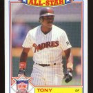Tony Gwynn, 1987 Topps '86 All Star Glossy # 6