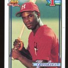 Carl Everett Rookie 1991 Topps # 113 Outfield New York Yankees