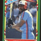 Andre Dawson 1987 Fleer Star Sticker # 33 Outfield Montreal Expos