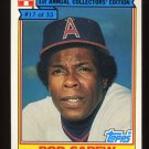 Rod Carew 1984 Ralston Purina # 17 of 33