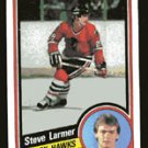 Steve Larmer 1984-85 Topps # 30 Right Wing Blackhawks