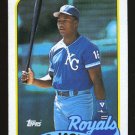 Bo Jackson 1989 Topps # 540 Outfield Kansas City Royals