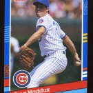 Greg Maddux 1991 Donruss # 374 Pitcher Chicago Cubs