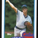 Greg Maddux 1989 Topps # 240 Pitcher Chicago Cubs