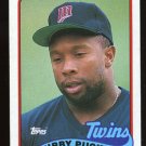 Kirby Puckett 1989 Topps # 650 Outfield Minnesota Twins