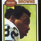 Ozzie Newsome Rookie 1979 Topps # 308 Tight End Cleveland Browns