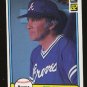 Phil Niekro 1982 Donruss # 475 Pitcher Atlanta Braves