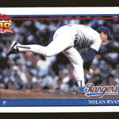 Nolan Ryan 1991 Topps # 1 Pitcher Texas Rangers