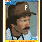 Mike Schmidt 1984 Ralston Purina # 22 Third Base Philadelphia Eagles
